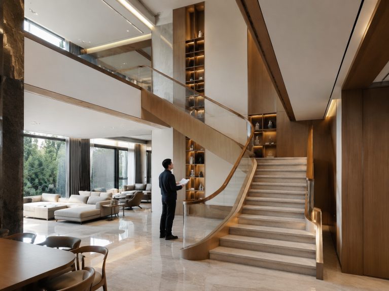 萨尔图区别墅结构改建与全案落地